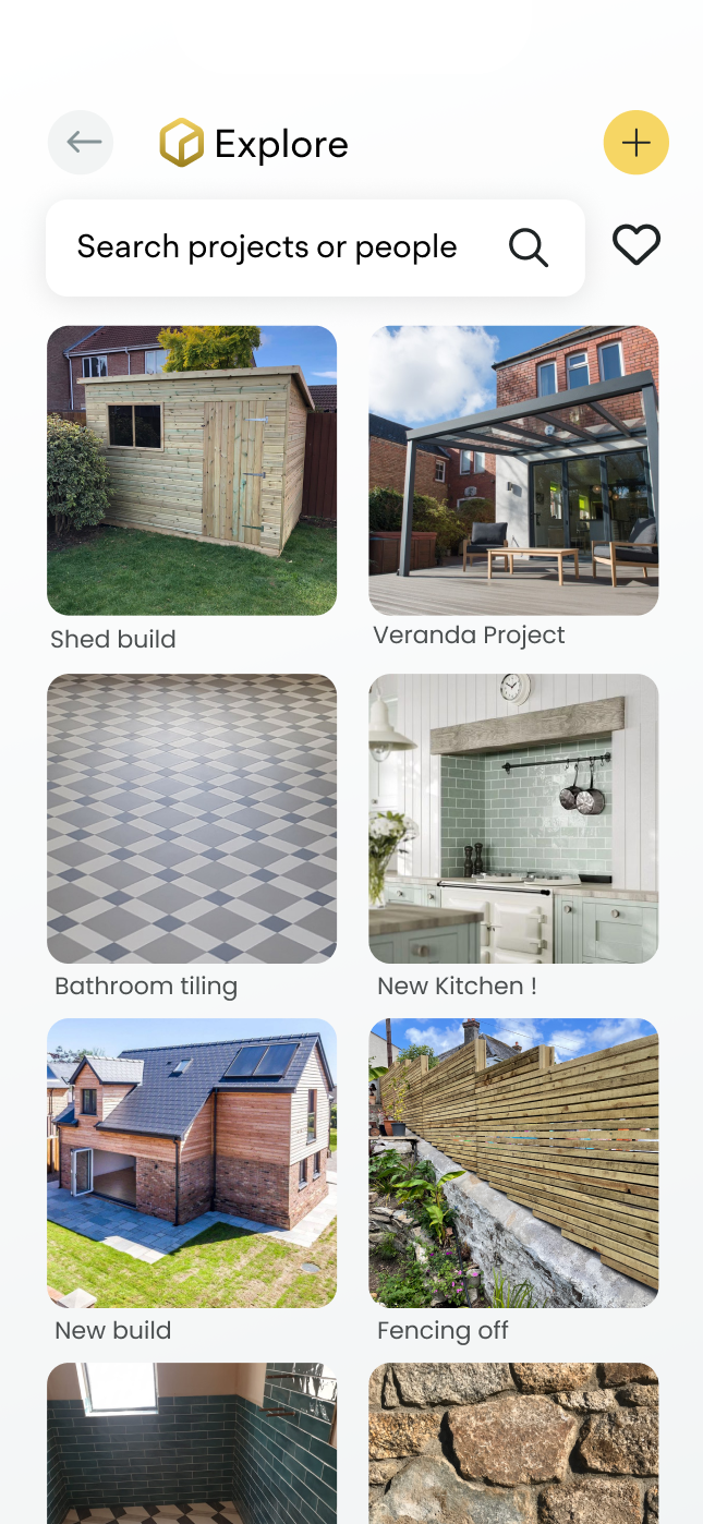 Coordo App Explore screen