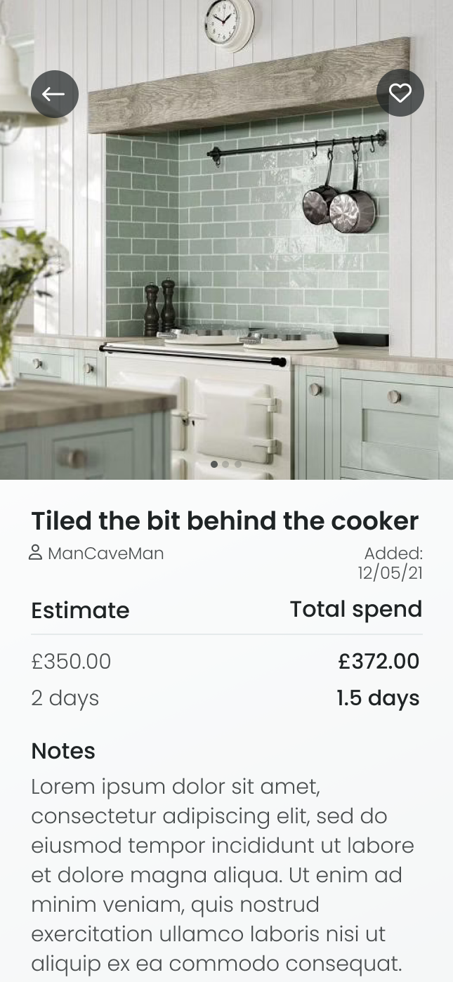 Coordo App Post screen